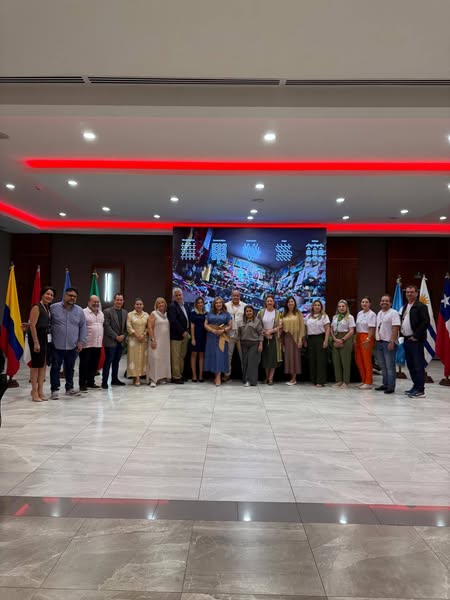 Cuban delegation at the event