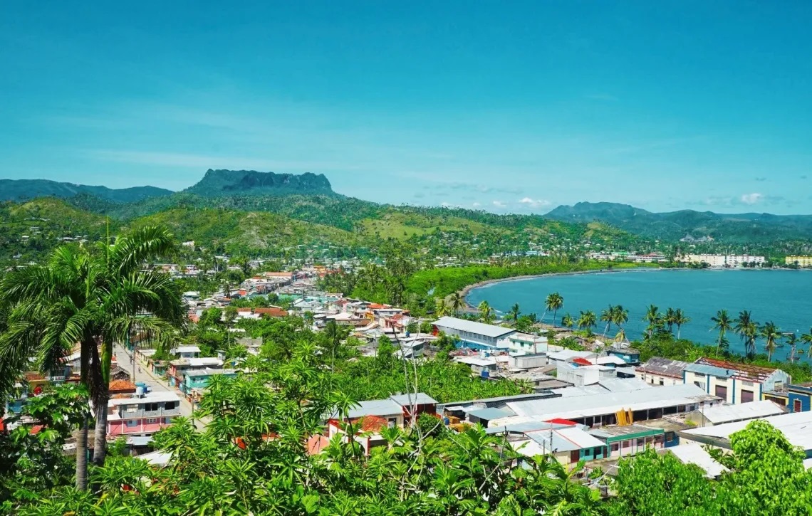 Ciudad de Baracoa, en Guantánamo