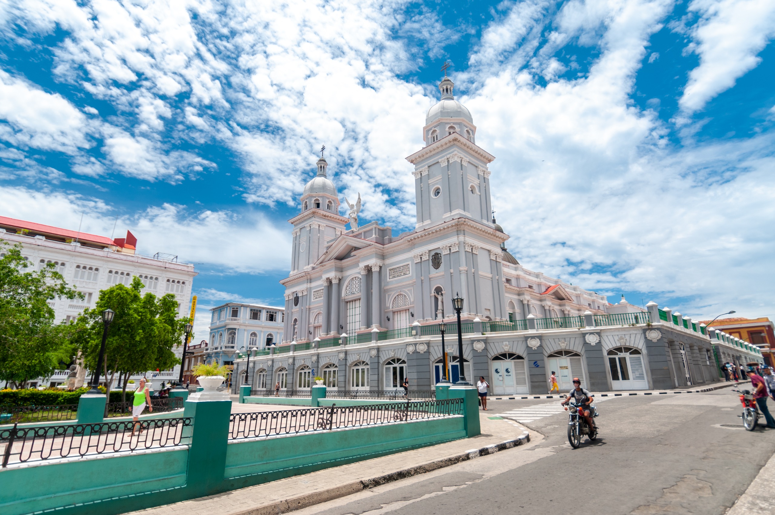 Historic center of Santiago de Cuba.