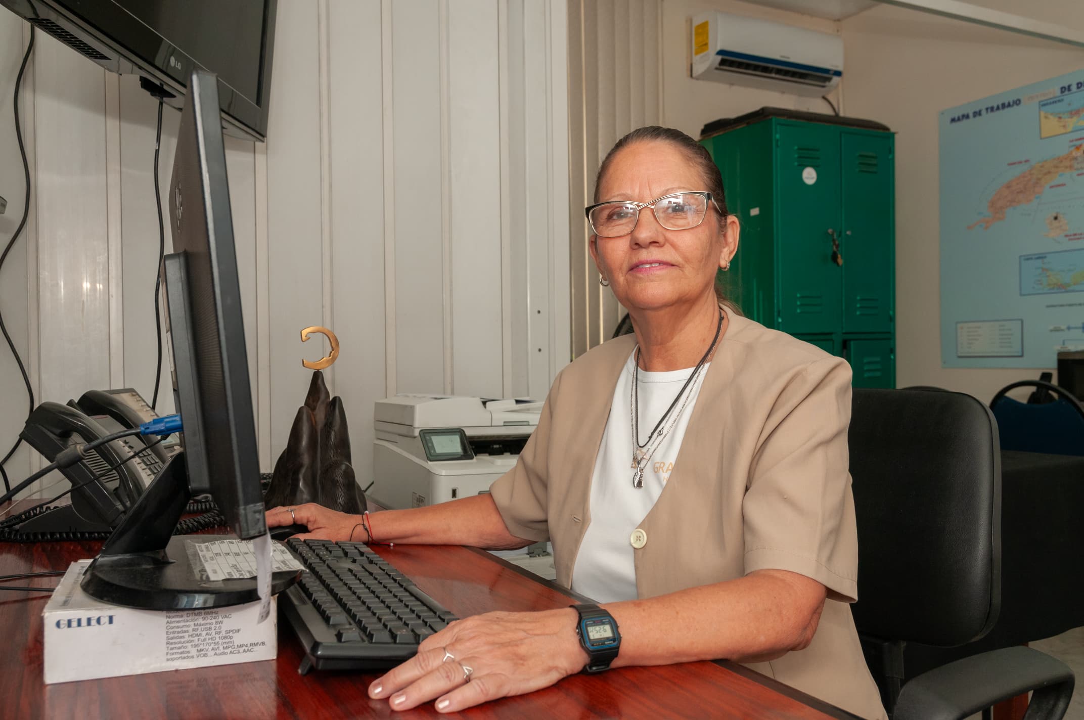 Lázara Henrique. Photo: Theder Castro