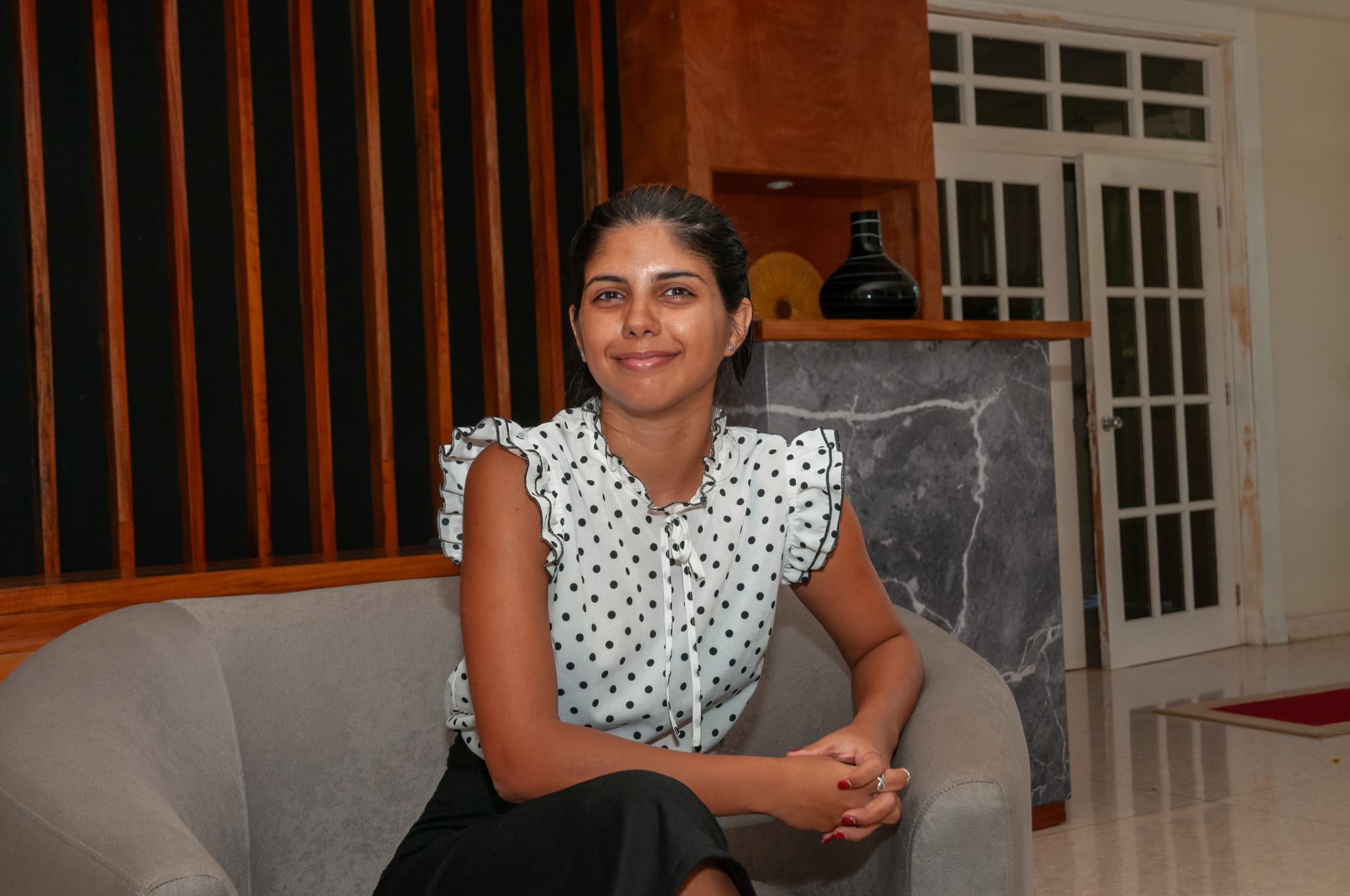 Carmen Teresa González Sánchez. Photo: Theder Castro