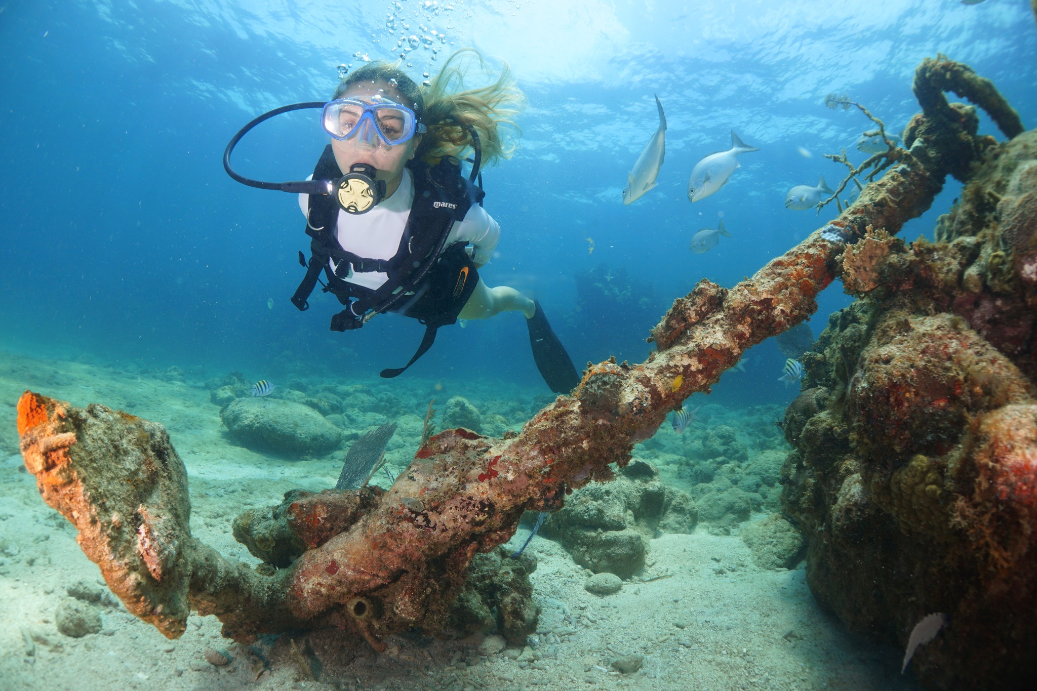 Tres destinos ideales para bucear en Cuba