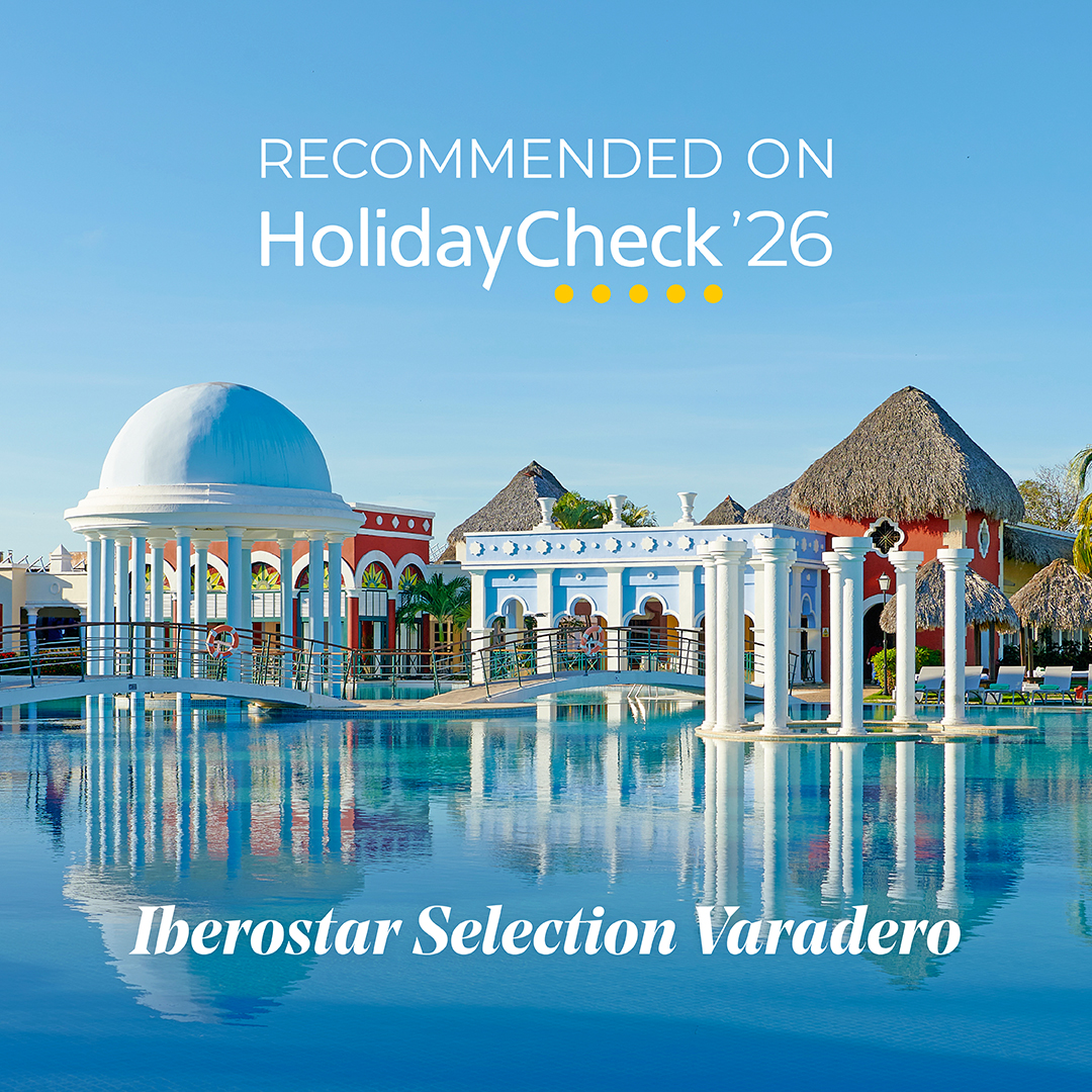 Hotel Iberostar Selection Varadero, entre las recomendaciones de HolidayCheck