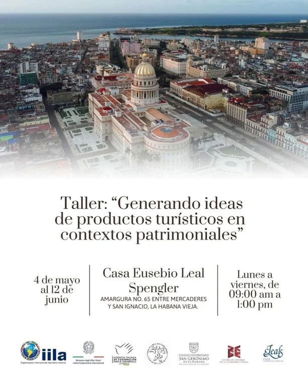 Casa Eusebio Leal será sede del taller de turismo patrimonial