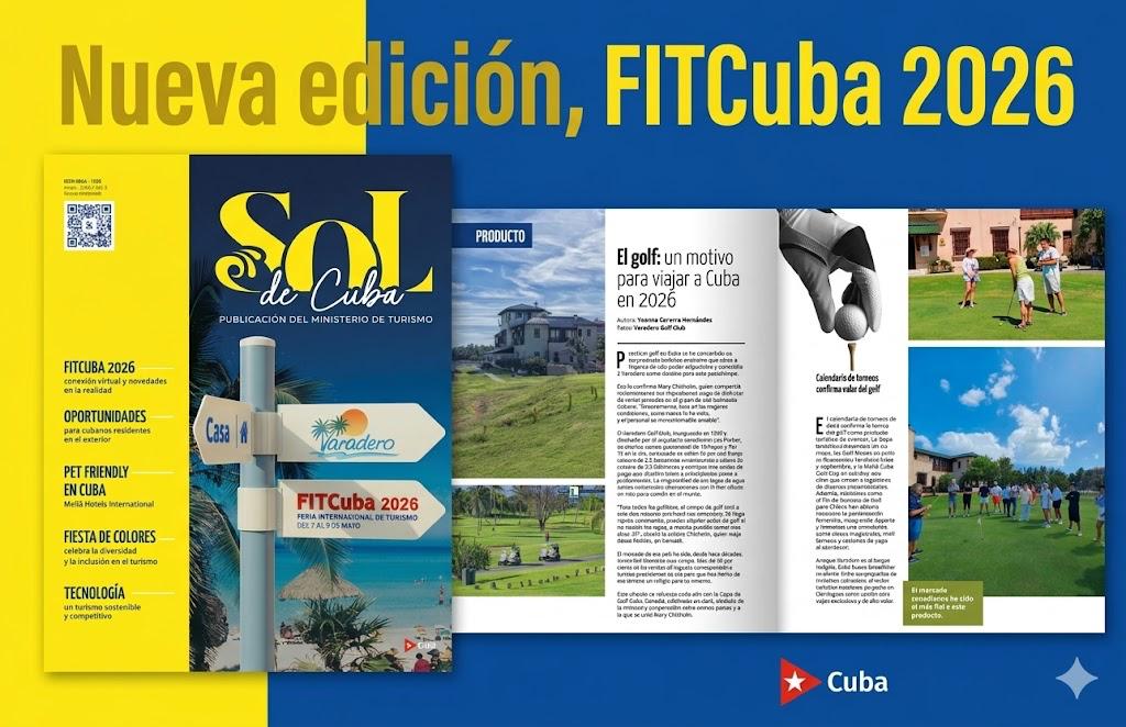Nueva edición de la revista Sol de Cuba acompaña FITCUBA 2026