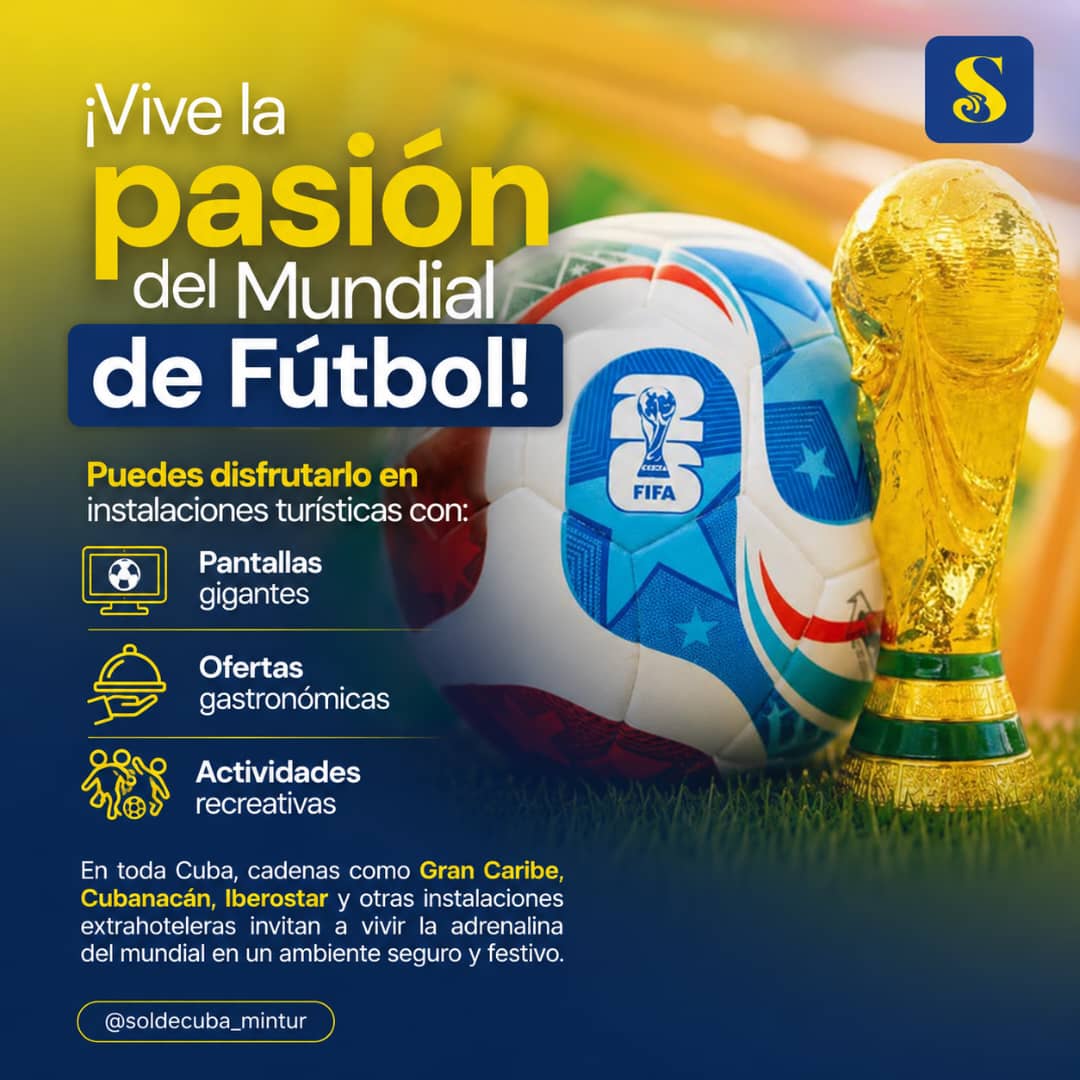Cuba se suma a la fiesta del Mundial de Fútbol 2026