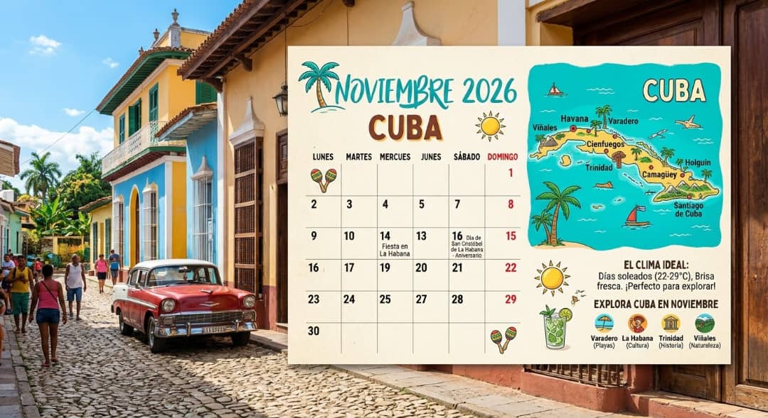 Noviembre: el mes del turismo cubano
